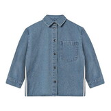 Donny Ls Shirt Medium Denim Blue