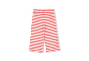 Wide Pants Coral Stripe