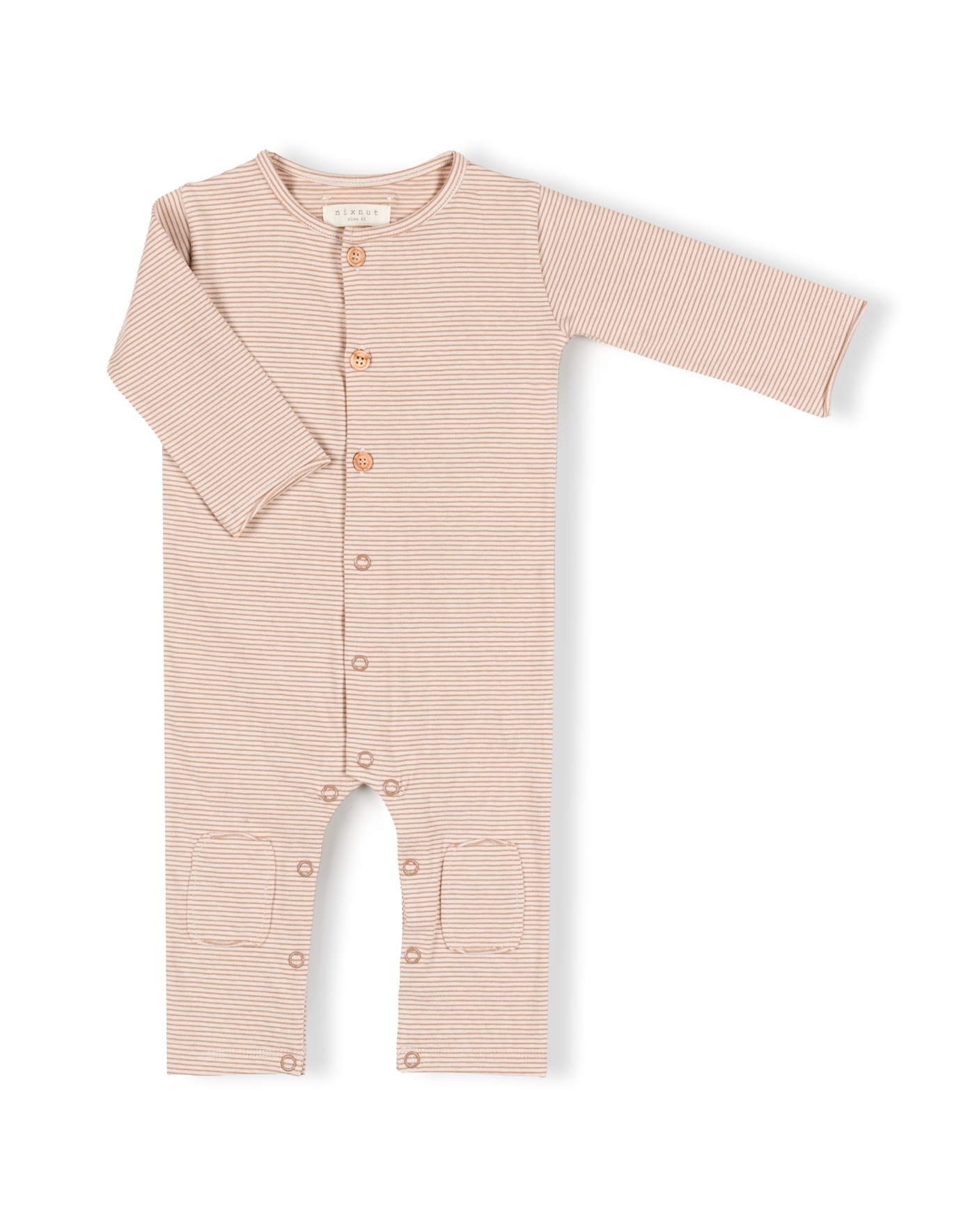 Butt Onesie Biscuit Stripe