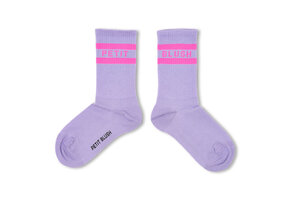 Sport Socks Violet / Neon Pink