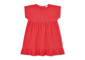 Julie Dress Check Red