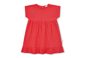 Julie Dress Check Red