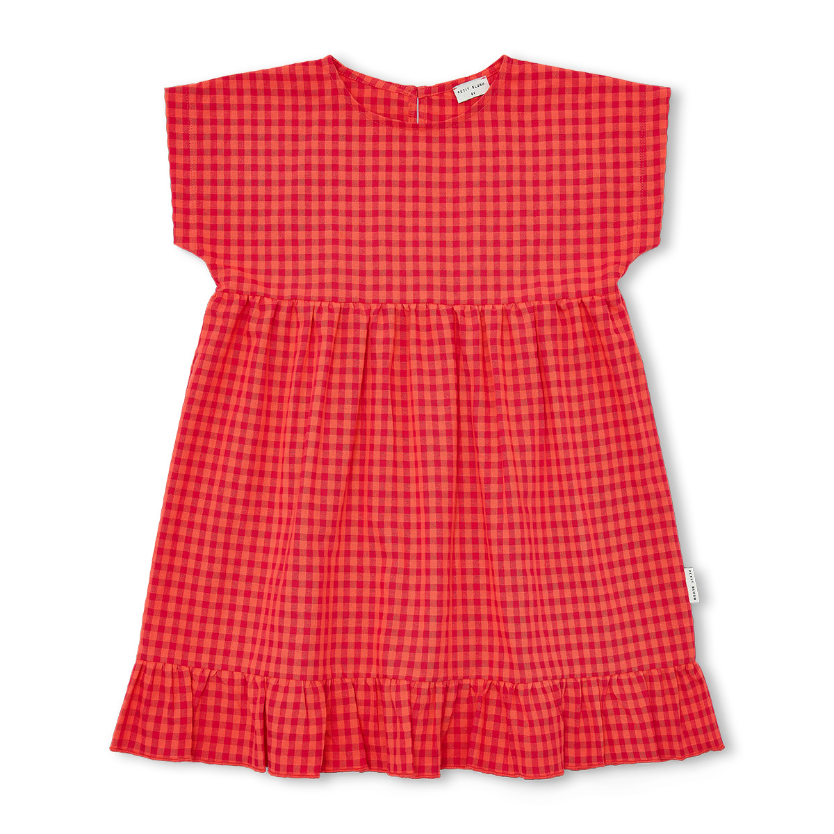 Julie Dress Check Red
