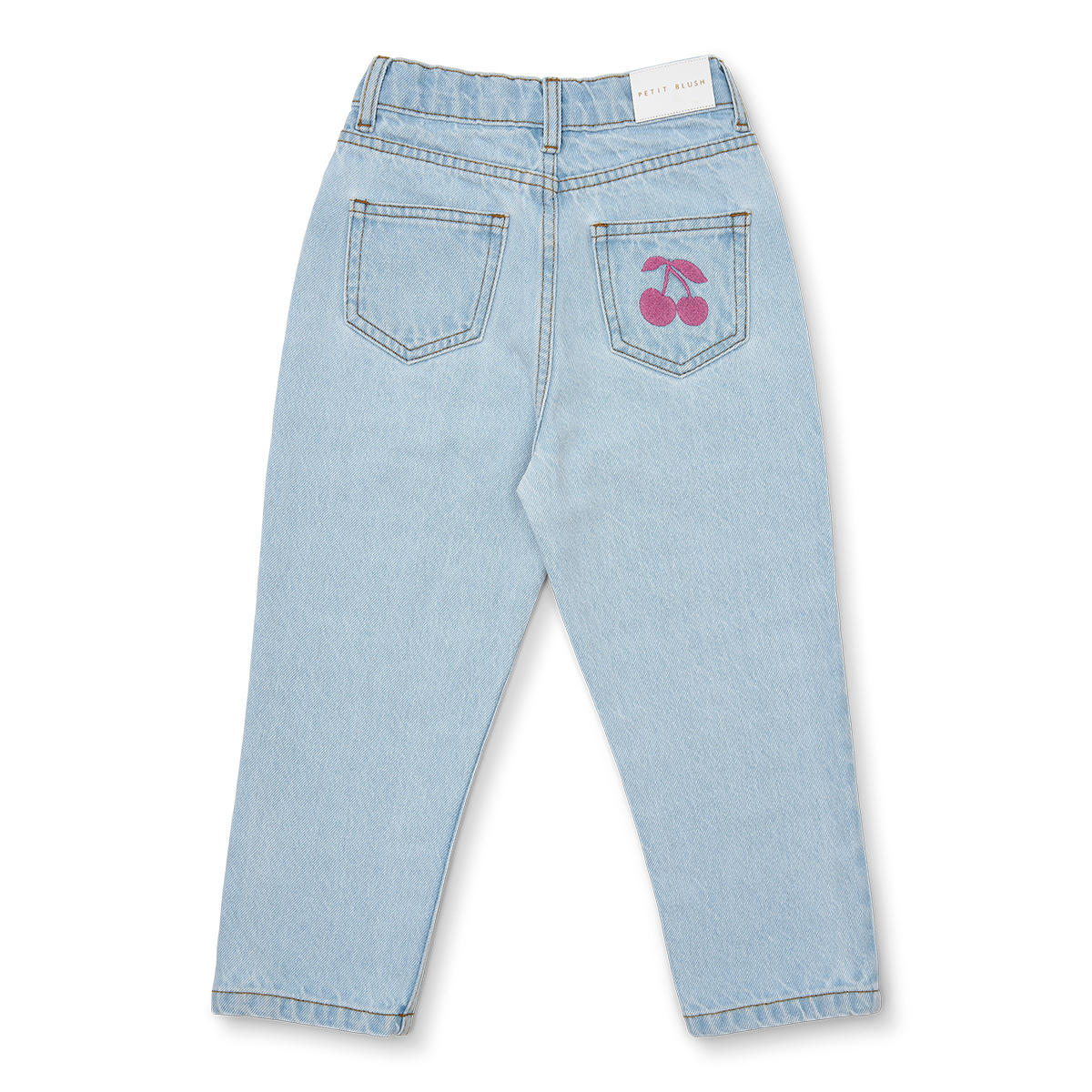 Baggy Fit Jeans Washed Light Blue