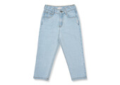 Baggy Fit Jeans Washed Light Blue