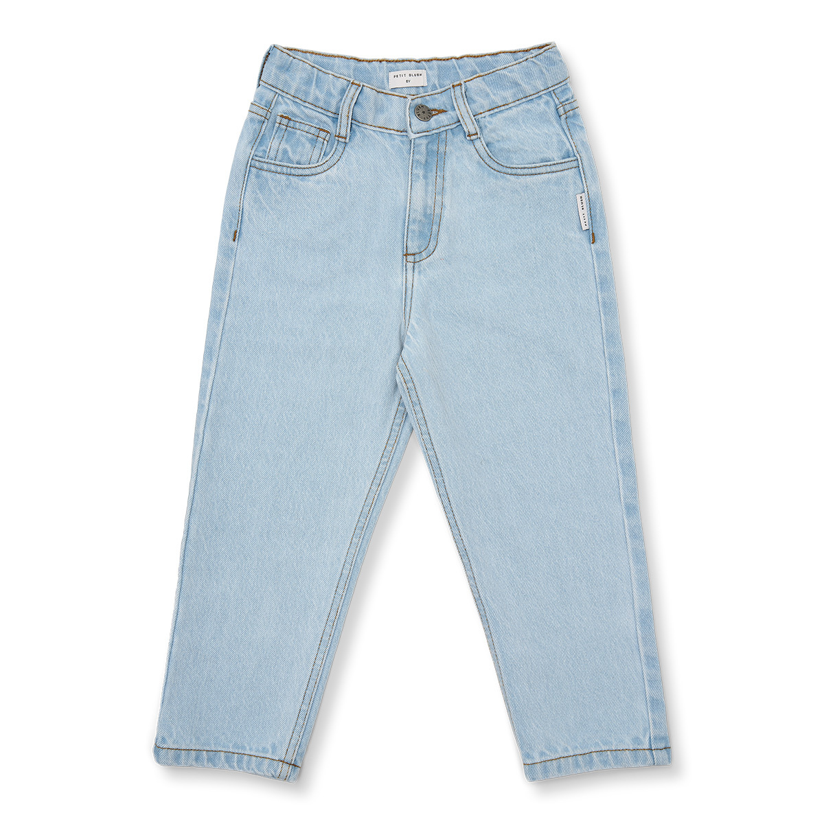 Baggy Fit Jeans Washed Light Blue