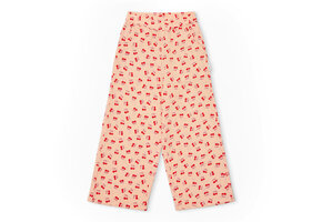 Wide Leg Pants Cherry AOP