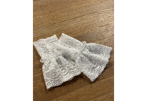 Kanten Mouw manchetten Lou Wit