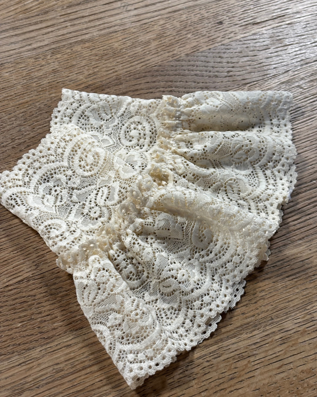 Kanten Mouw manchetten Lou Beige