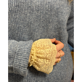 Kanten Mouw manchetten Lou Beige