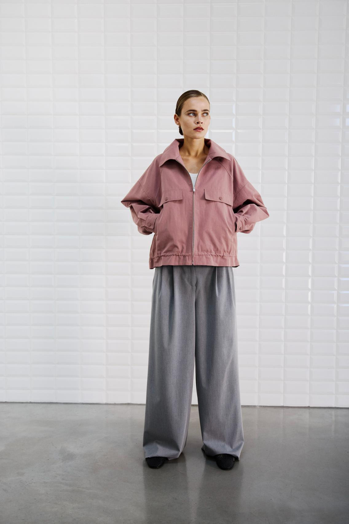 WLLYDIA SPRING JACKET SOFT ROSE