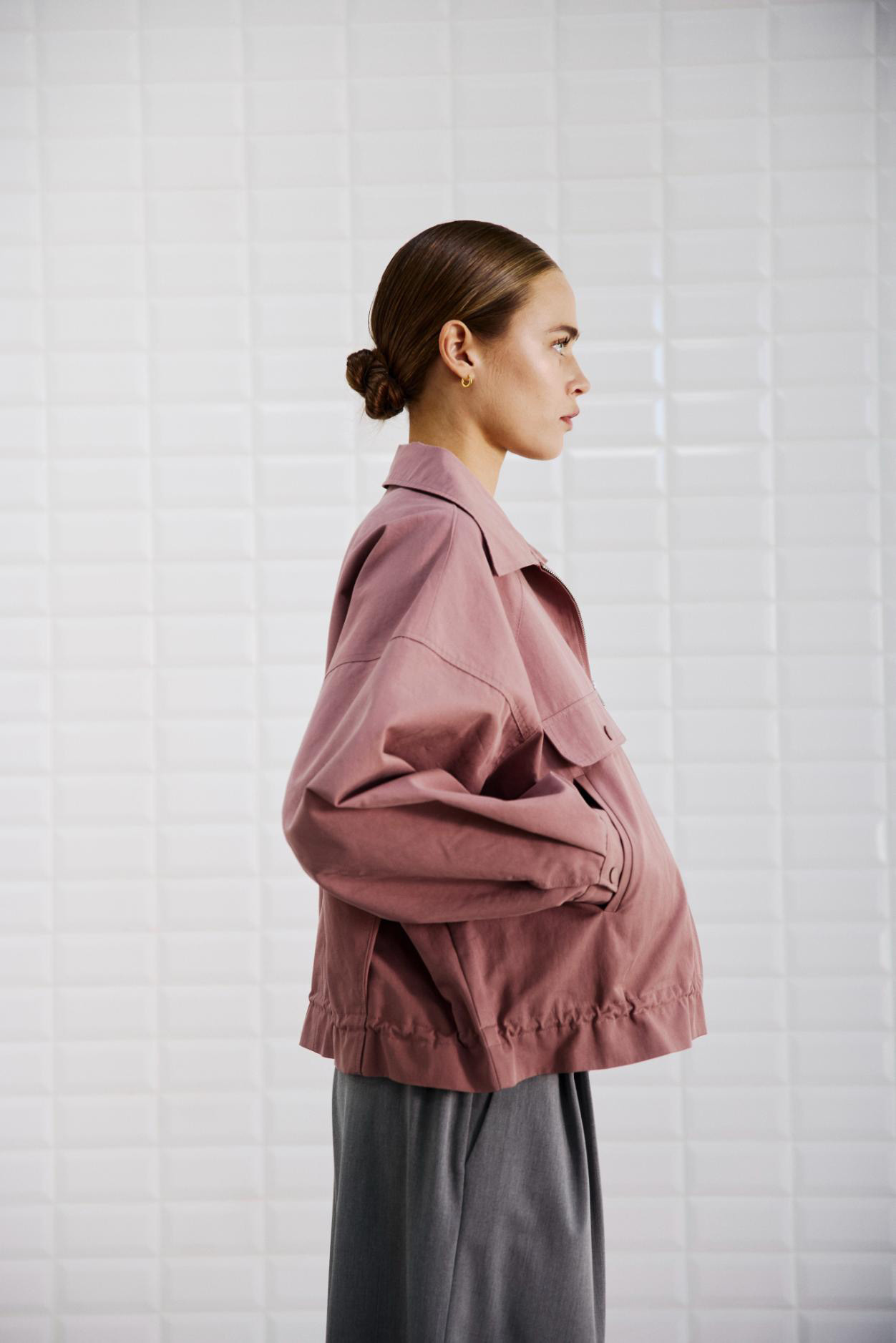 WLLYDIA SPRING JACKET SOFT ROSE