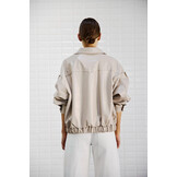 WBLGILIAN VEGAN JACKET LIGHT MINERAL GREY