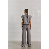 WBLMARINA TAILORED WAISTCOAT MID GREY MEL