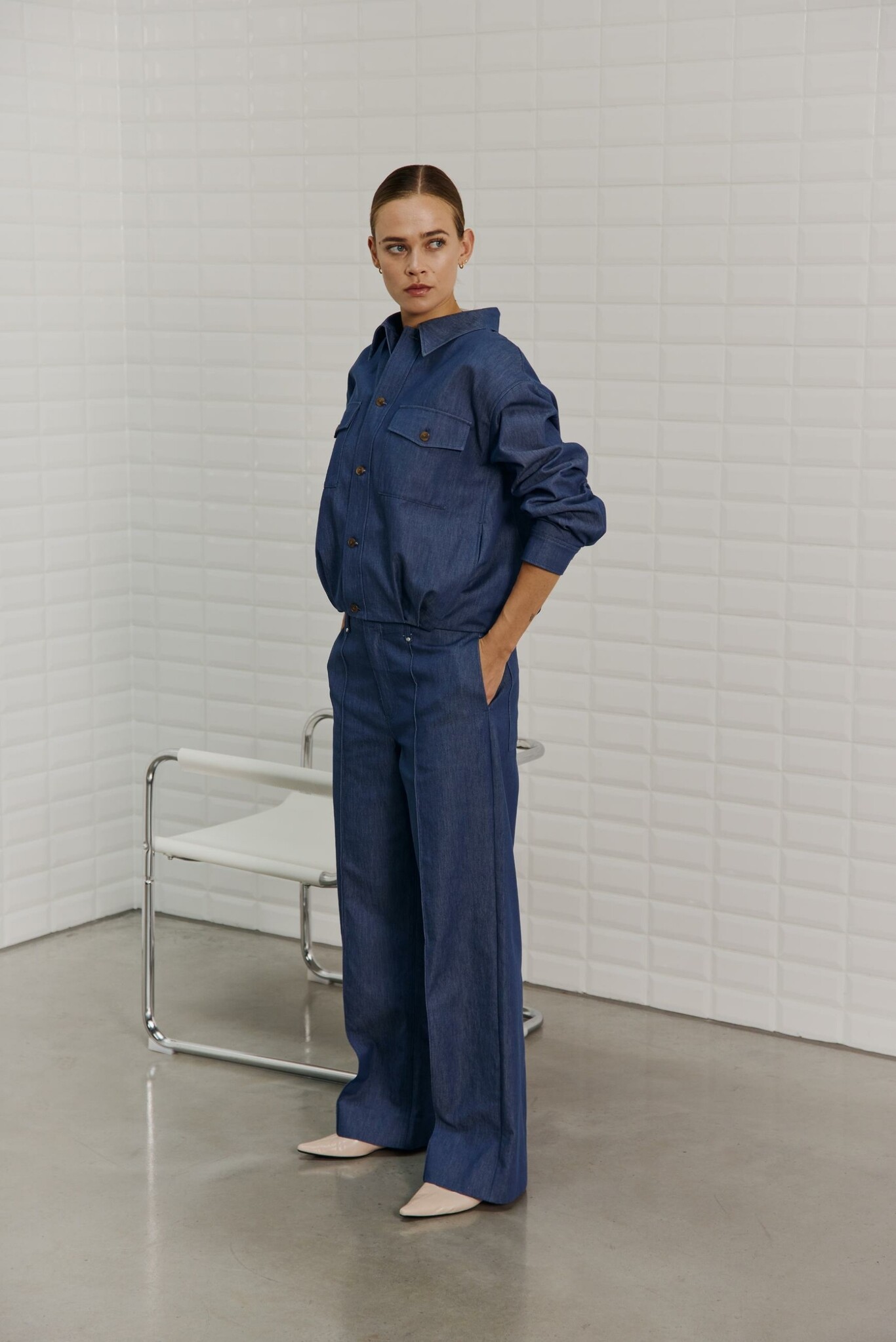 WBLVICTORIA LS INDIGO JACKET INDIGO RISE