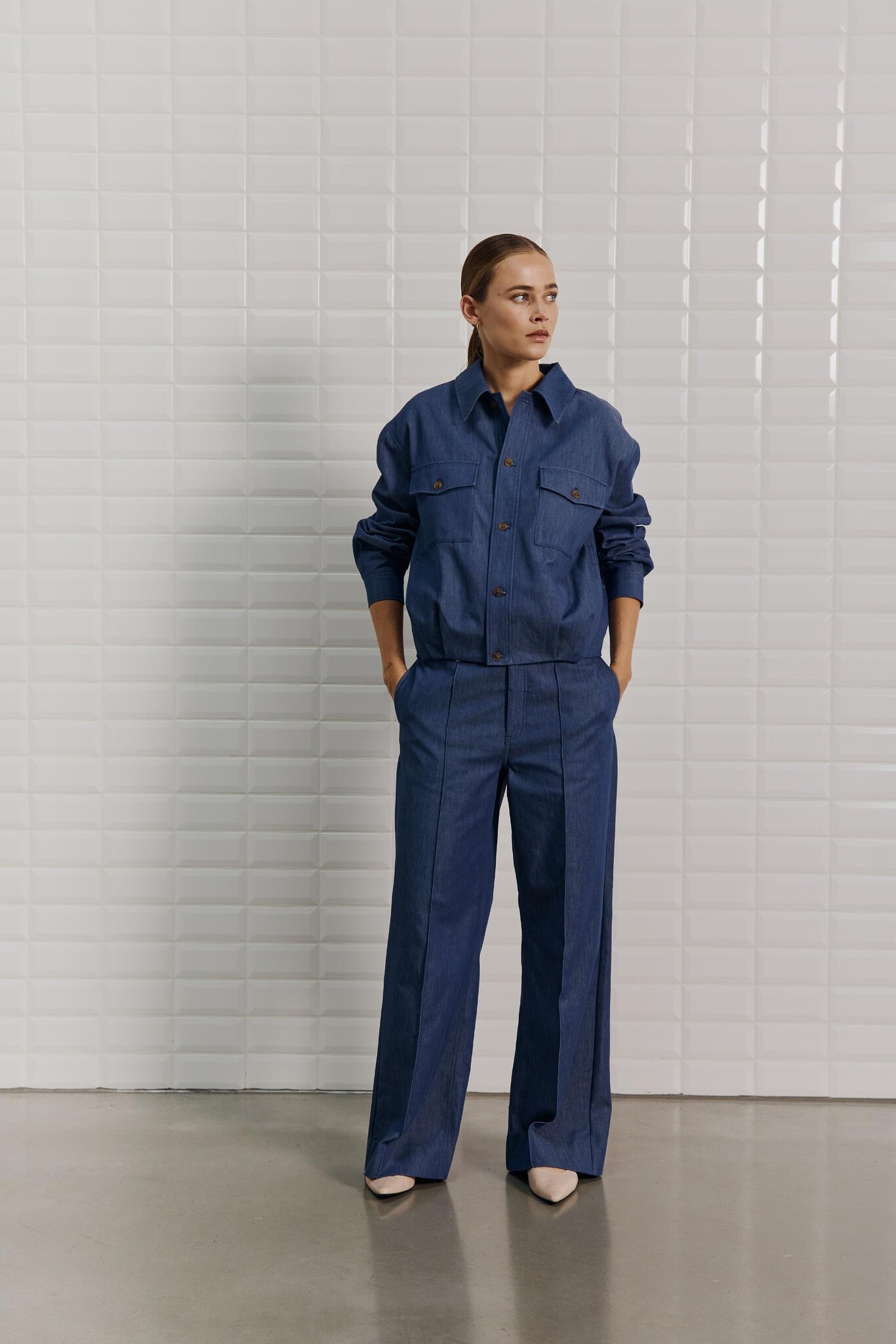 WBLVICTORIA LS INDIGO JACKET INDIGO RISE