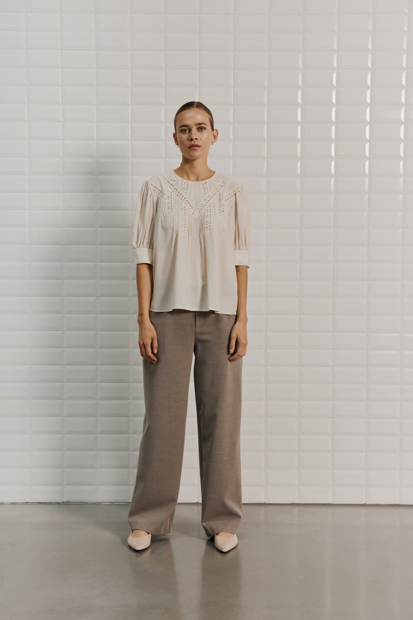 WBLJENNY LS BLOUSE BIRCH