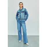 WBMILA HIGH WAIST WIDE JEANS