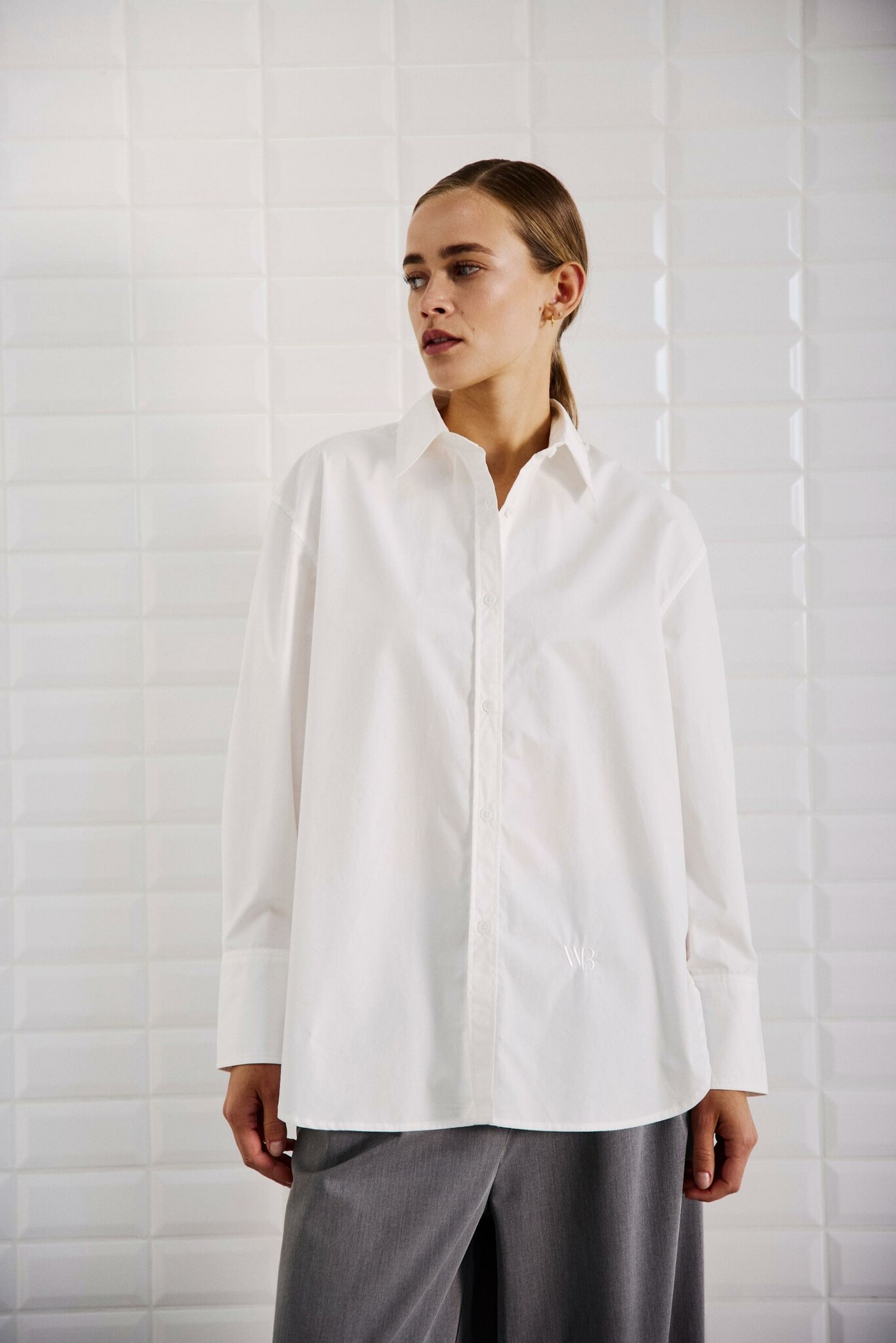 WBLNOA LS SHIRT WHITE