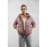 WBLASTRID Quilted Jacket Soft Pink