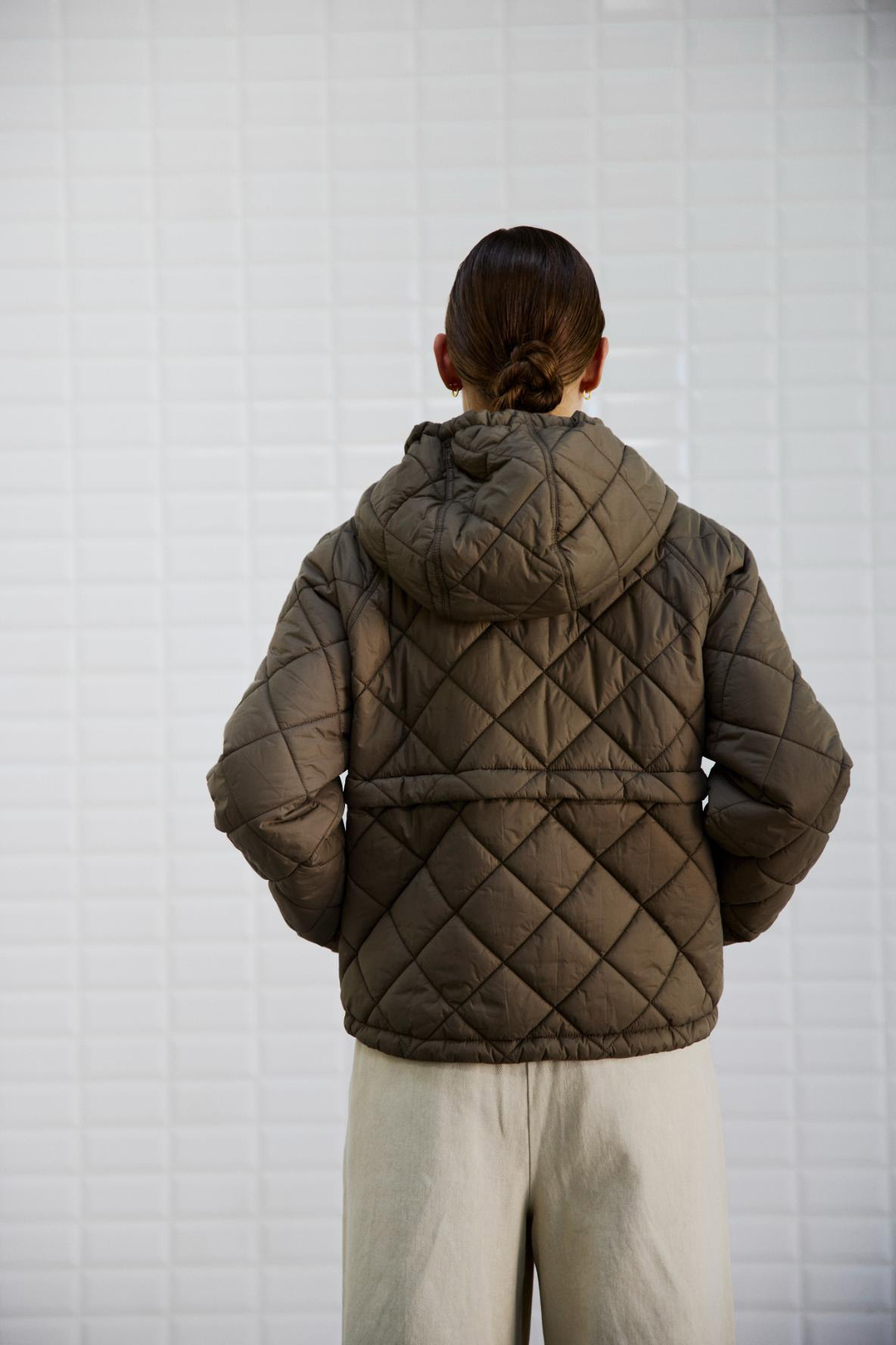 WBLASTRID Quilted Jacket Light Falcon