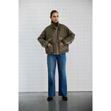 WBLVEDA Quilted Jacket Spring Forest
