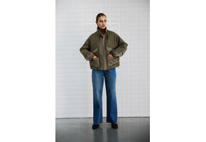 WBLVEDA Quilted Jacket Spring Forest