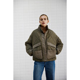 WBLVEDA Quilted Jacket Spring Forest