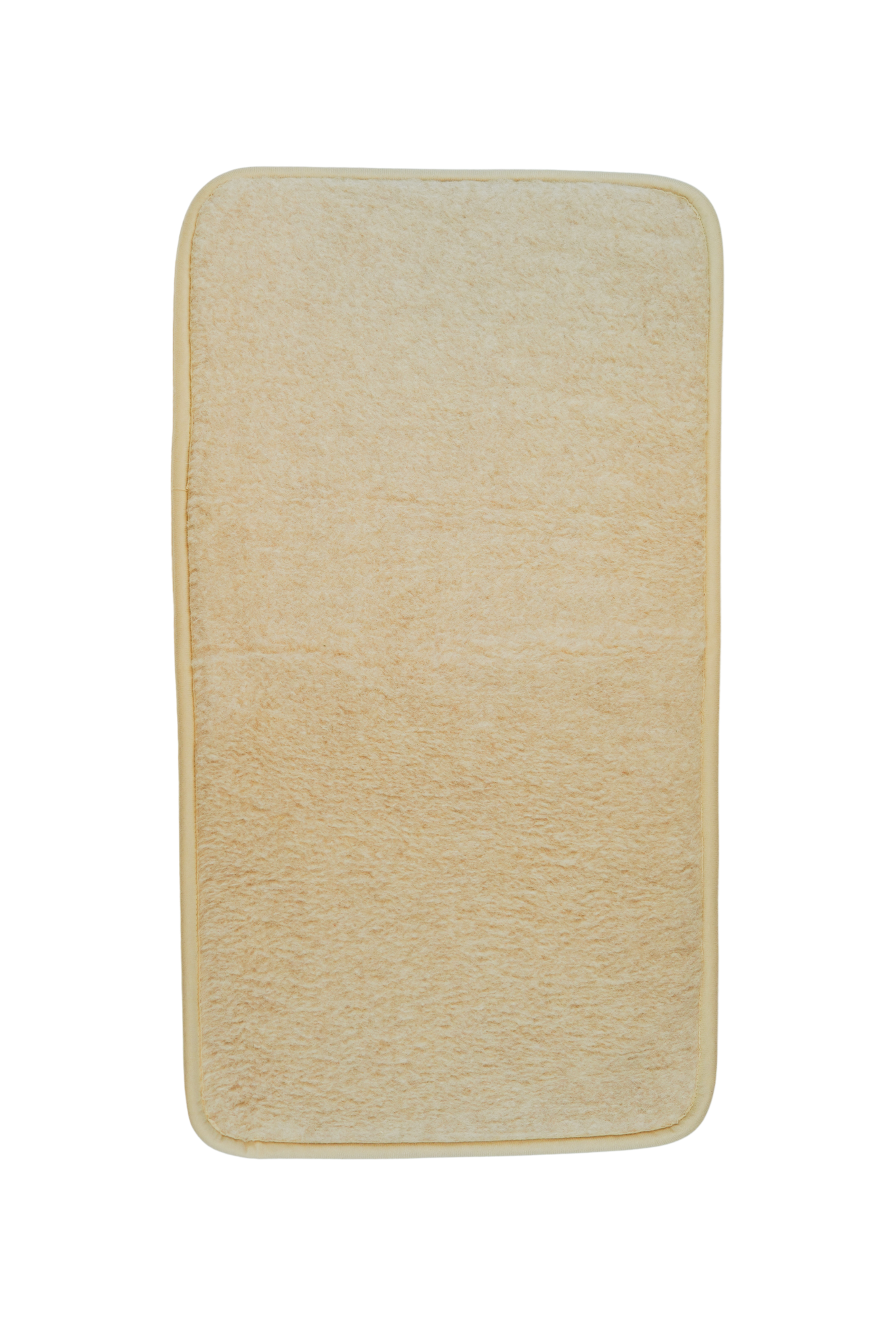 Wollen Onderlegger voor wieg - Latte