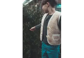 Wollen Bodywarmer Macchiato