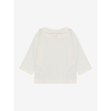 T-shirt LS Pointelle Eggnog Sand