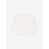 Wrap T-shirt LS Rib  Gardenia White