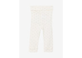 Leggings Rib  Gardenia White