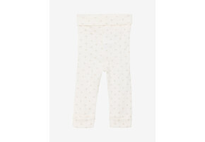 Leggings Rib  Gardenia White