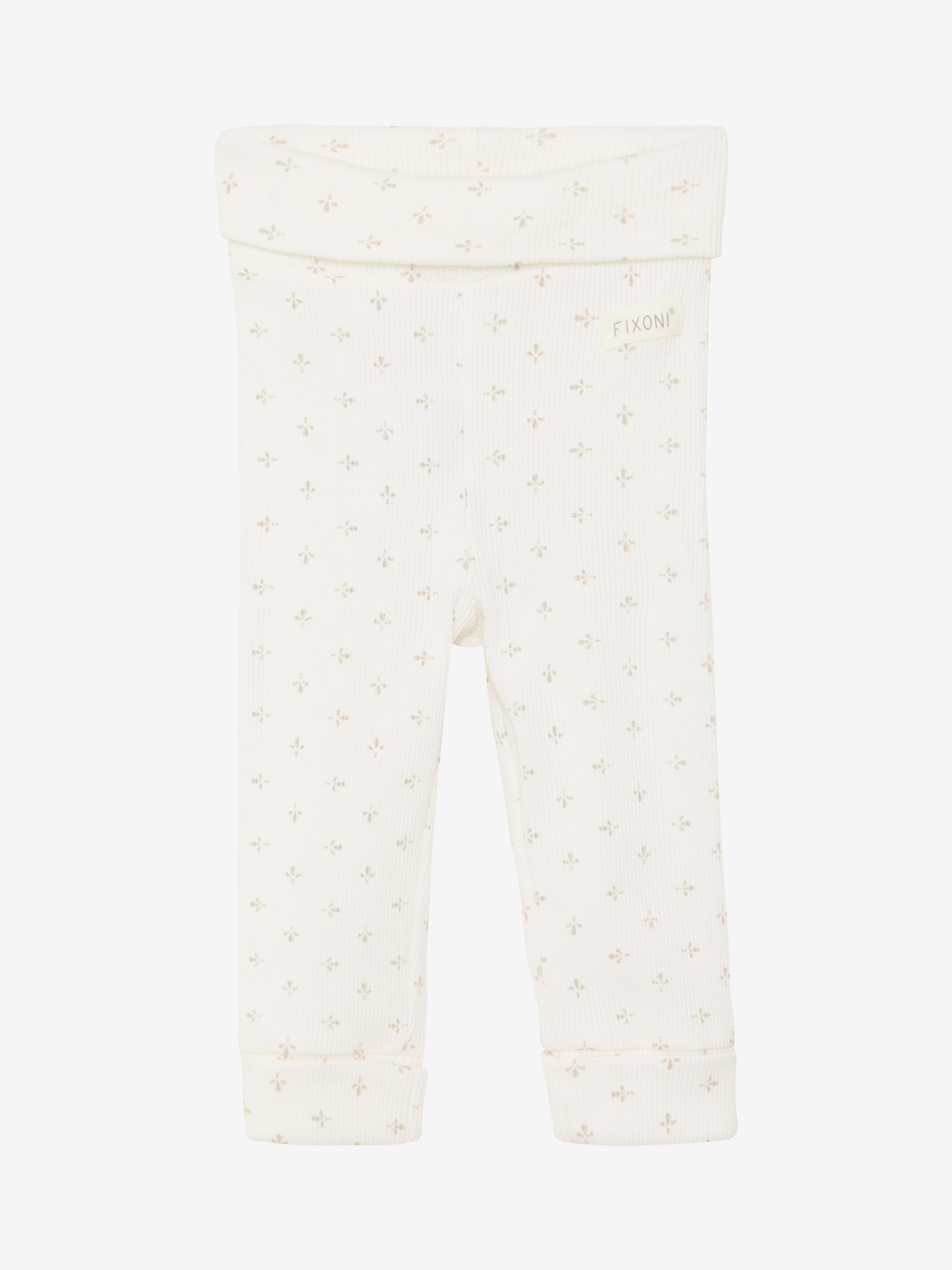 Leggings Rib  Gardenia White