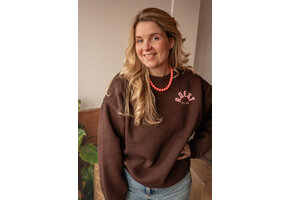 Roest sweater Chocolate Milk
