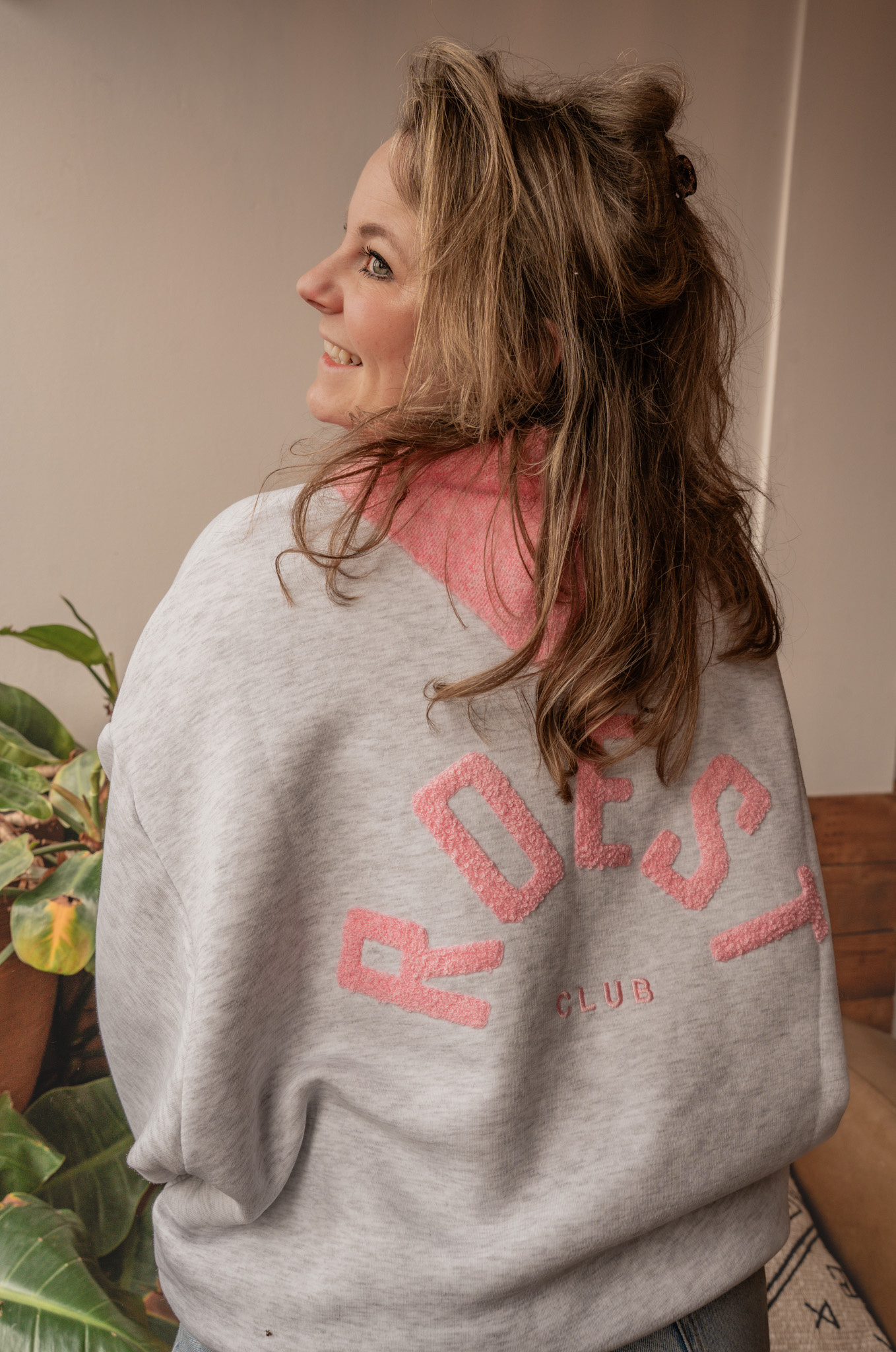 Roest sweater Faded Silver