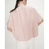 Shirt Striped Corail