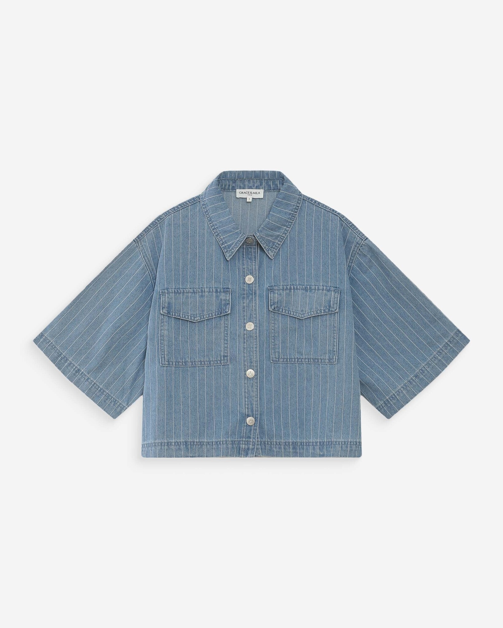 Shirt Striped Blue