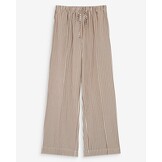 Trousers Striped Mocha