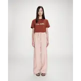 Trousers Striped Corail