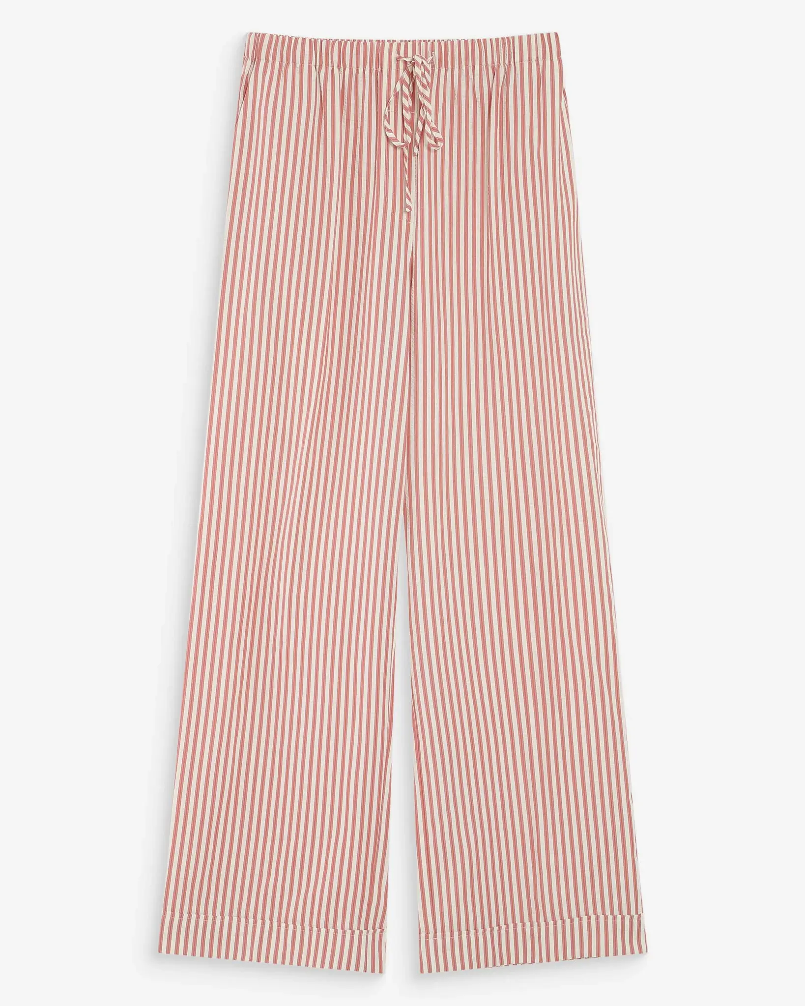 Trousers Striped Corail