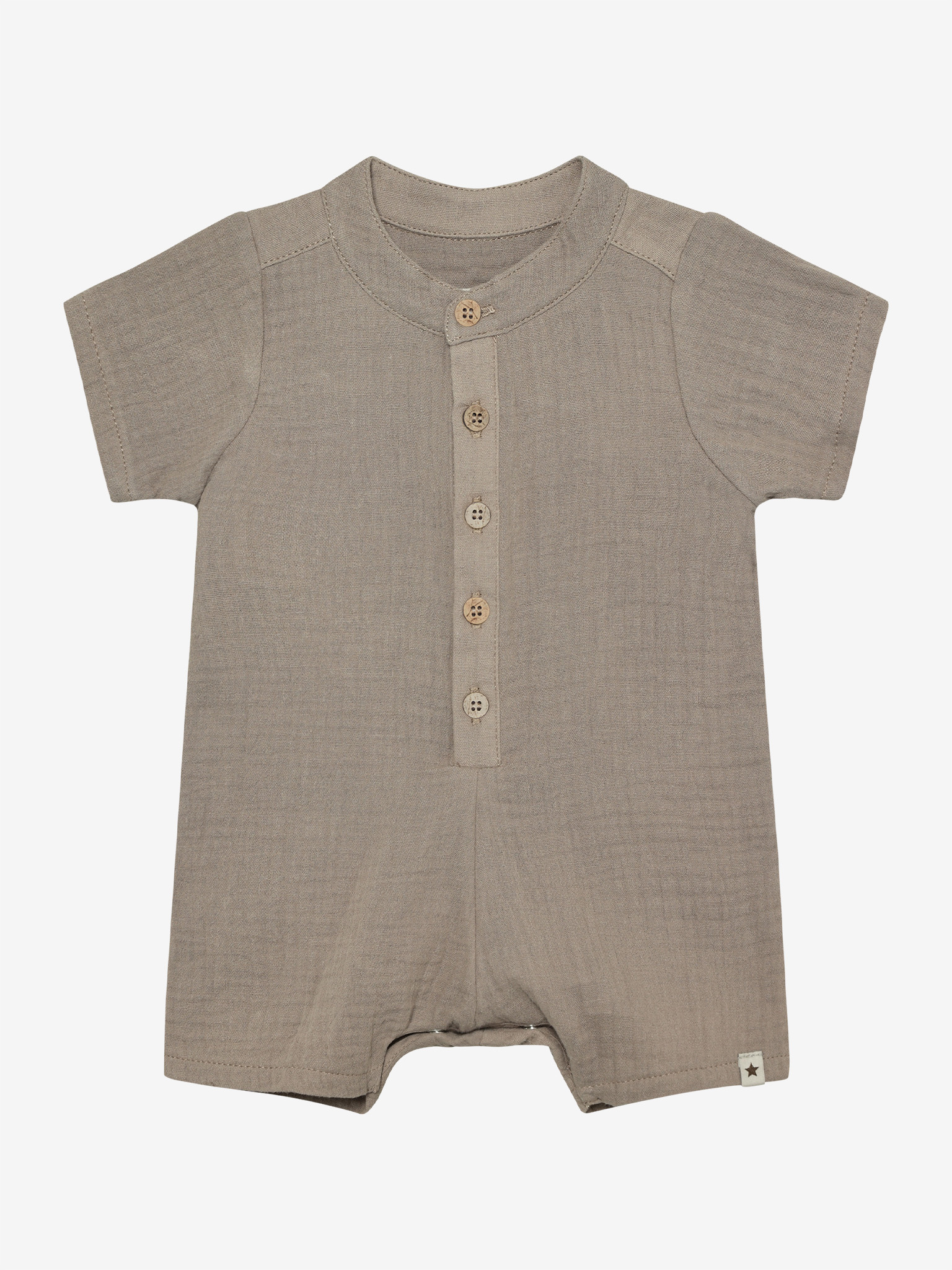 Playsuit SS Muslin Moon Rock