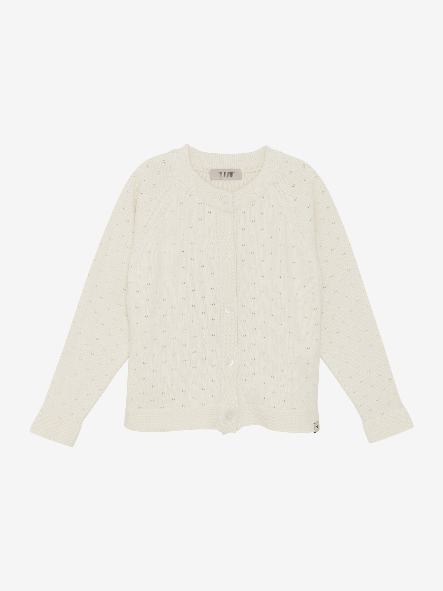 Cardigan Knit Antique White