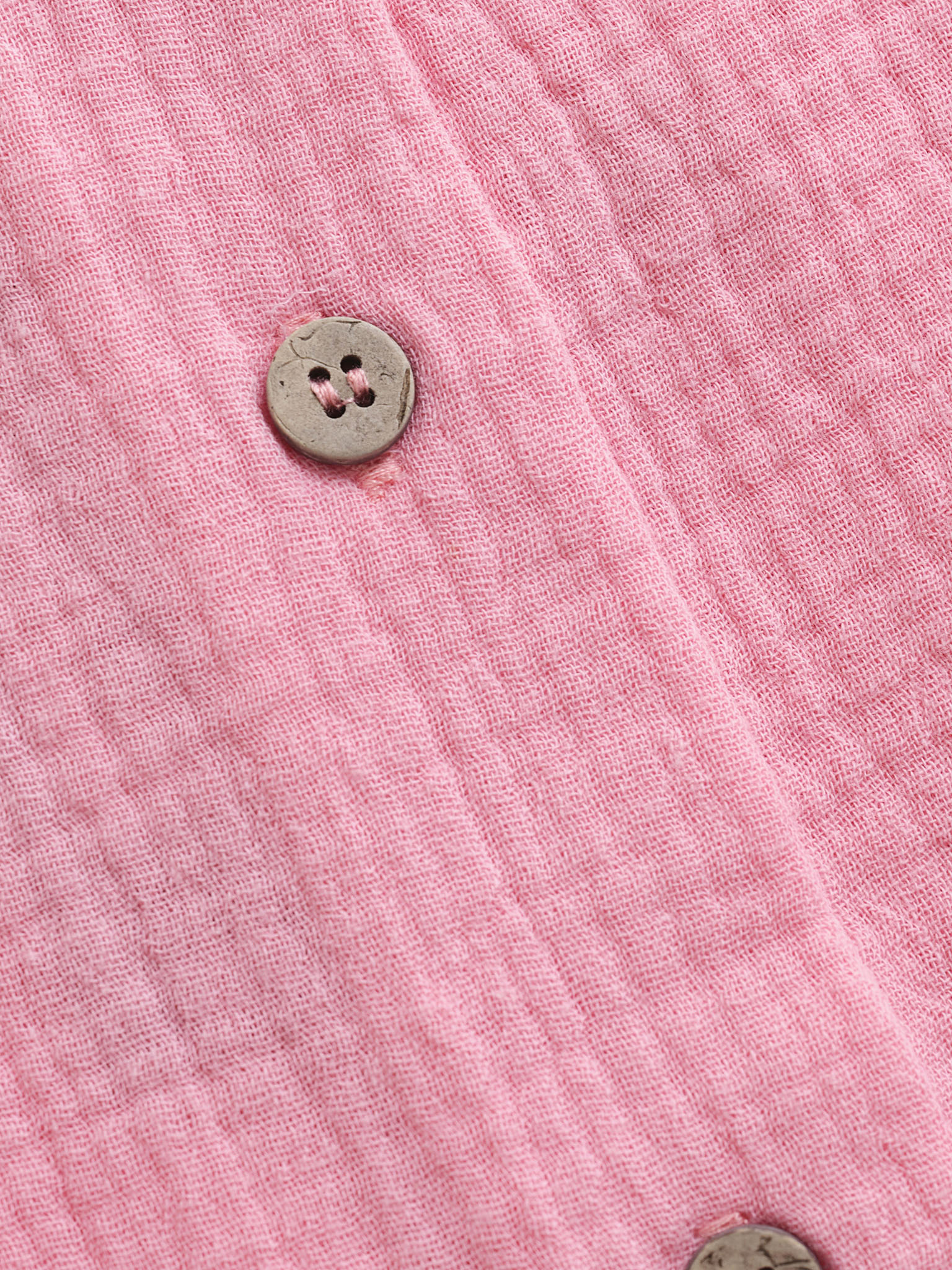 Blouse SS Muslin Plumeria