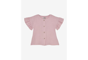 Blouse SS Muslin Pale Mauve