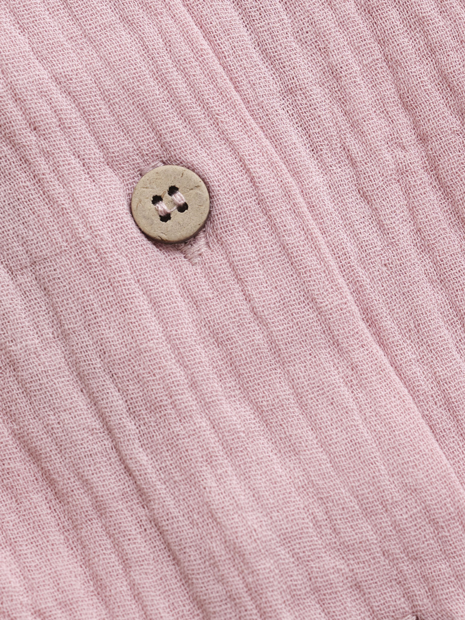 Blouse SS Muslin Pale Mauve