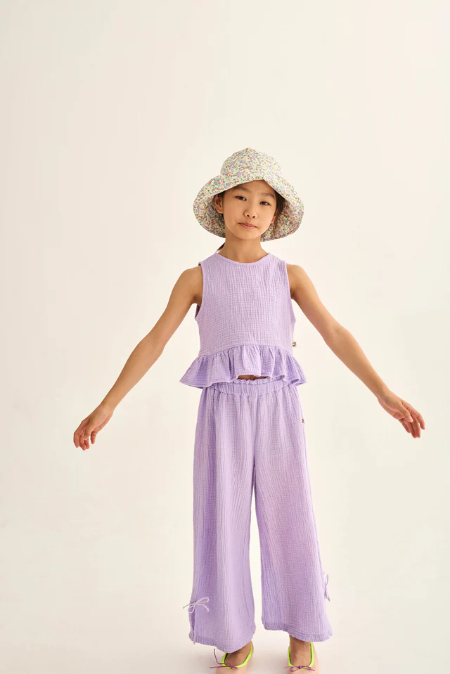 VIOLETK264s6 lavender-soft gauze cotton