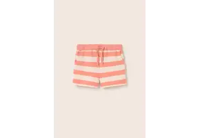 Rose Striped Cotton Fleece