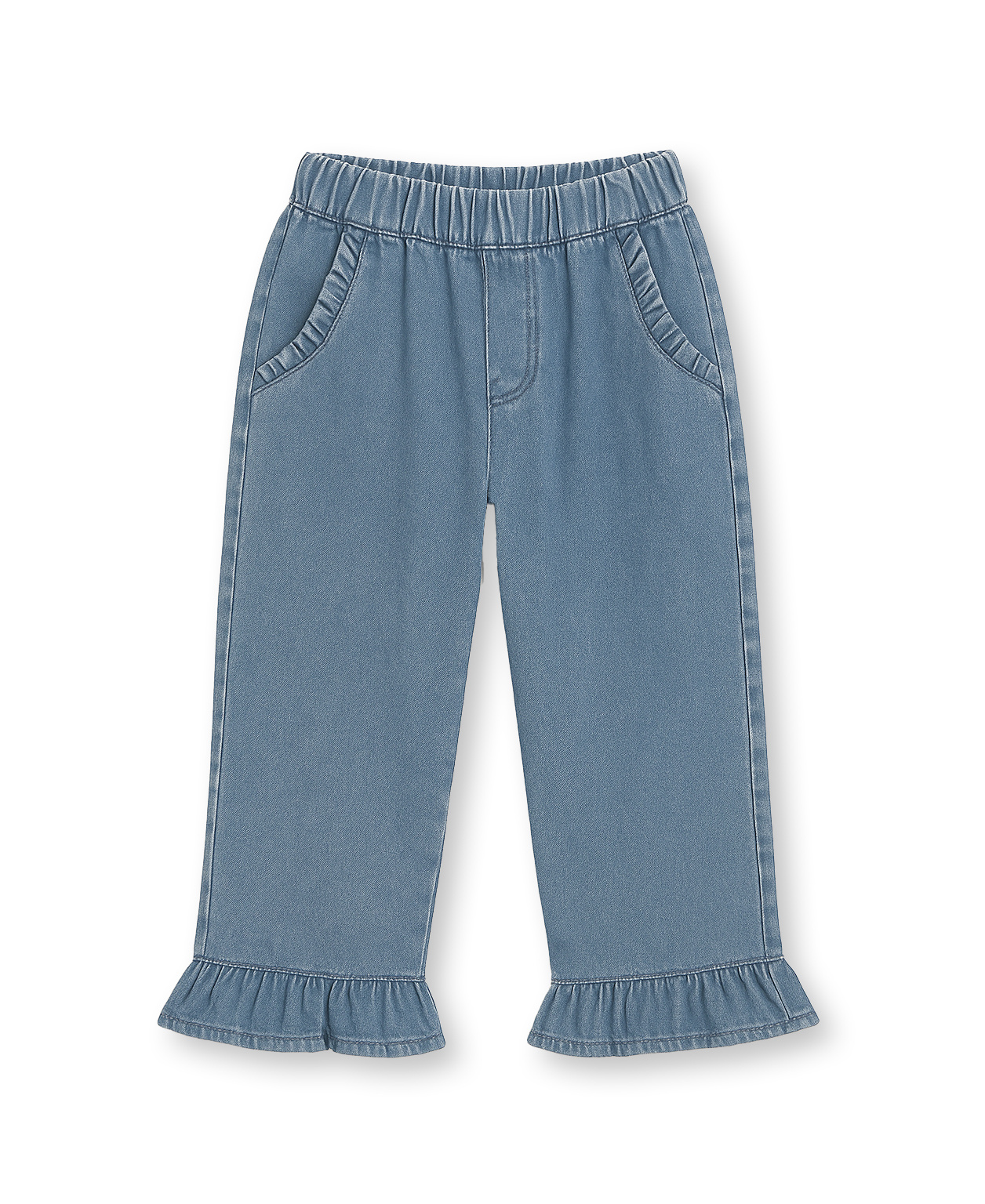 Don Rose Pant Woven Medium Denim Blue